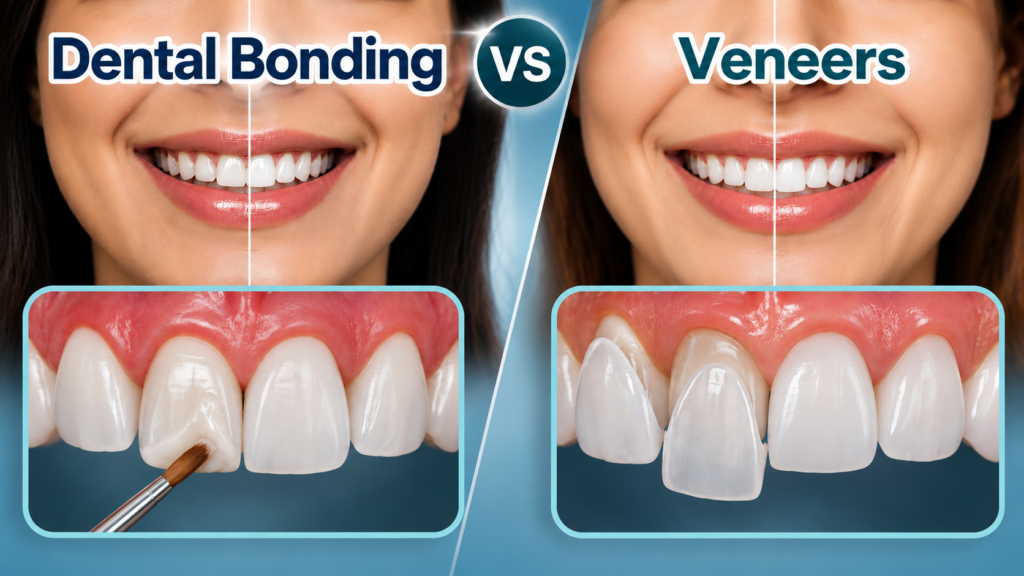 Dental Bonding vs Veneers